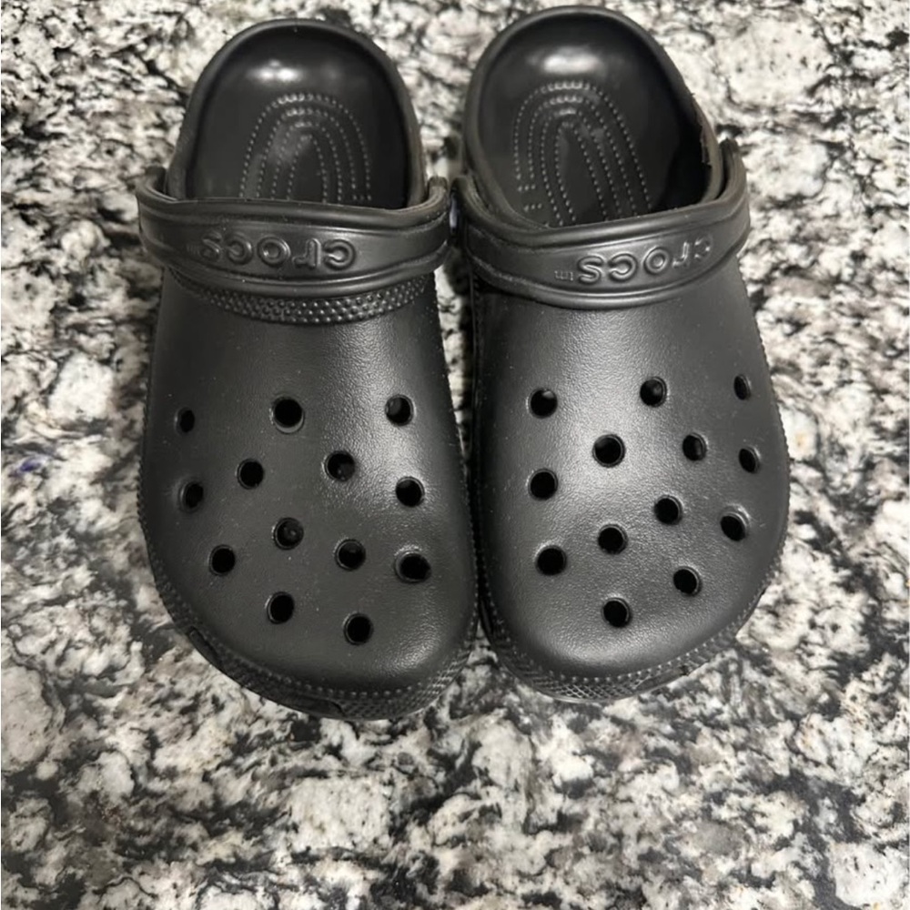 Youth kids Crocs Classic Clogs Black